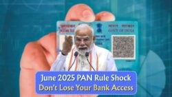 Urgent PAN Card Update Required by June 2025 to Avoid Losing UPI, Bank Access, and Government Benefits!