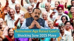 Central Govt Raises Retirement Age to 65 by June 2025 โ Employees Nationwide React to Major Shift!